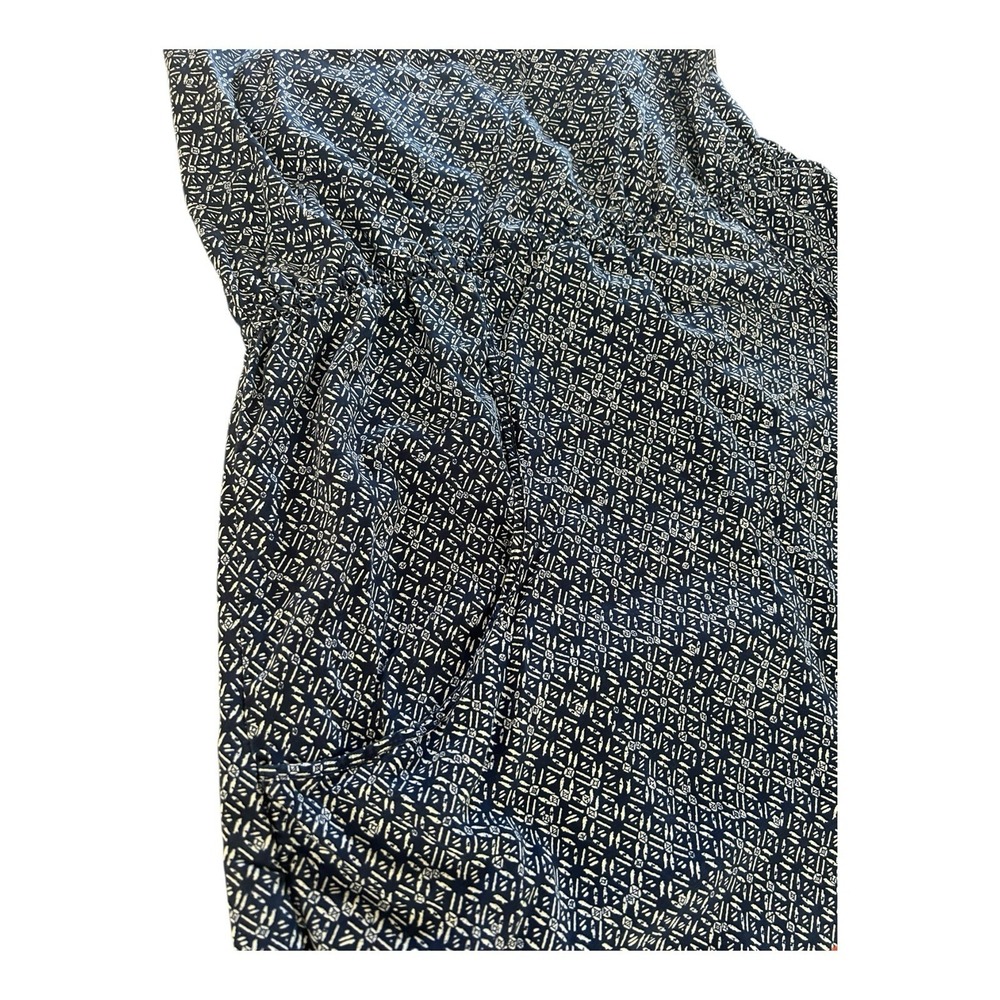 PATAGONIA Lost Wildflower Dress in Sunburst Crux Navy w Pockets Adjustable Sz XL - Picture 4 of 12